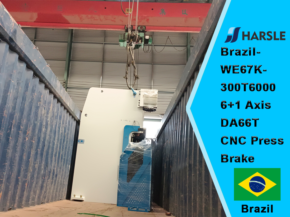 Brazil-WE67K-300T6000 6+1 AXIS DA66T CNC BRAKE 