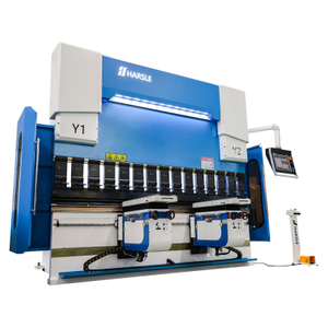 Genius WE67K-160T3200 CNC مكابس الضغط الهيدروليكي مع DA-66T ومتابع الصفائح لتشكيل الصندوق العميق