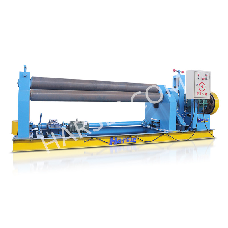 W11-12 × 2000 Plat Rolling Machine مع ثلاث بكرات للبيع من الشركات المصنعة الصينية