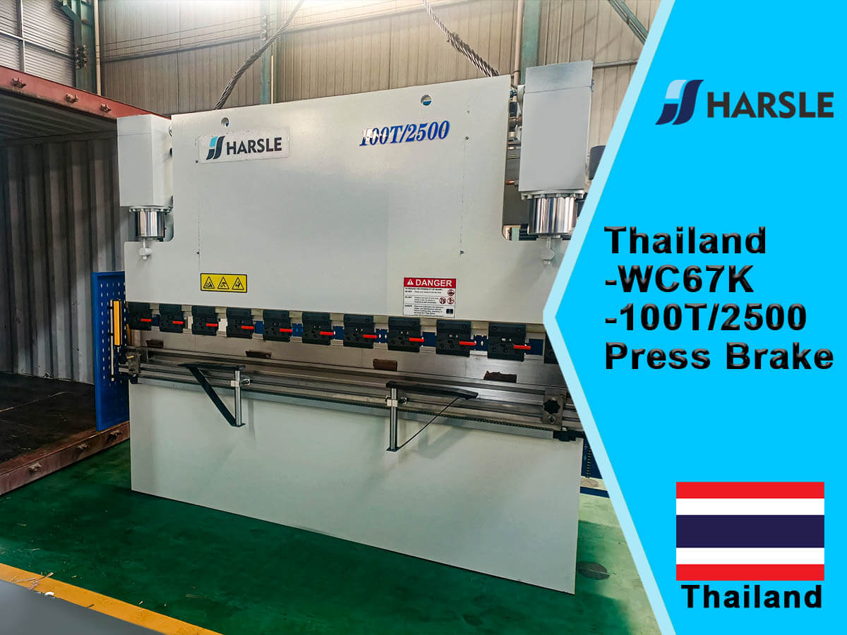 Thailand-WC67K-100T/2500 Press Brake