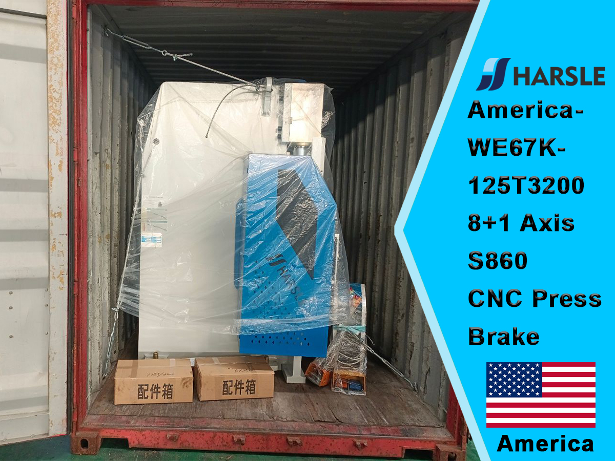 America-WE67K-125T3200 8+1 AXIS S860 CNC BRAKE 