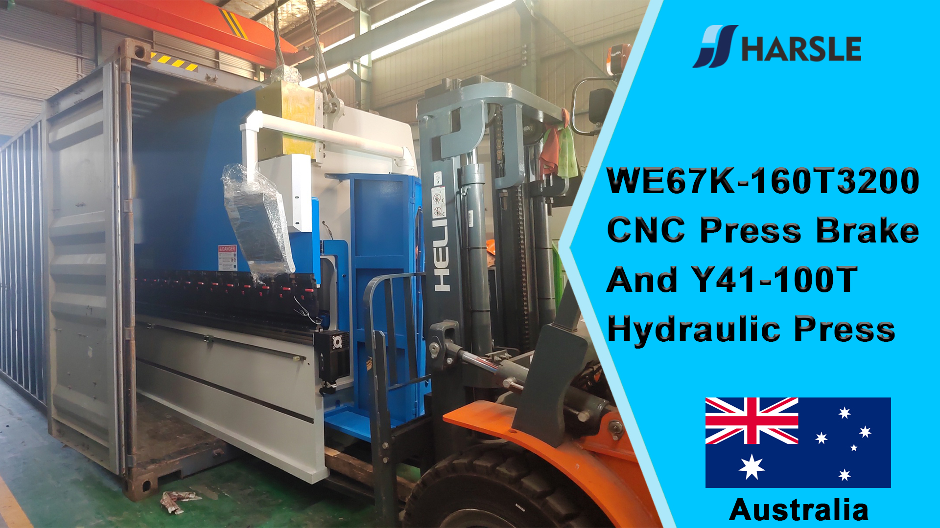 Australia-WE67K-160T3200 CNC مكابس الضغط والمكبس الهيدروليكي Y41-100T