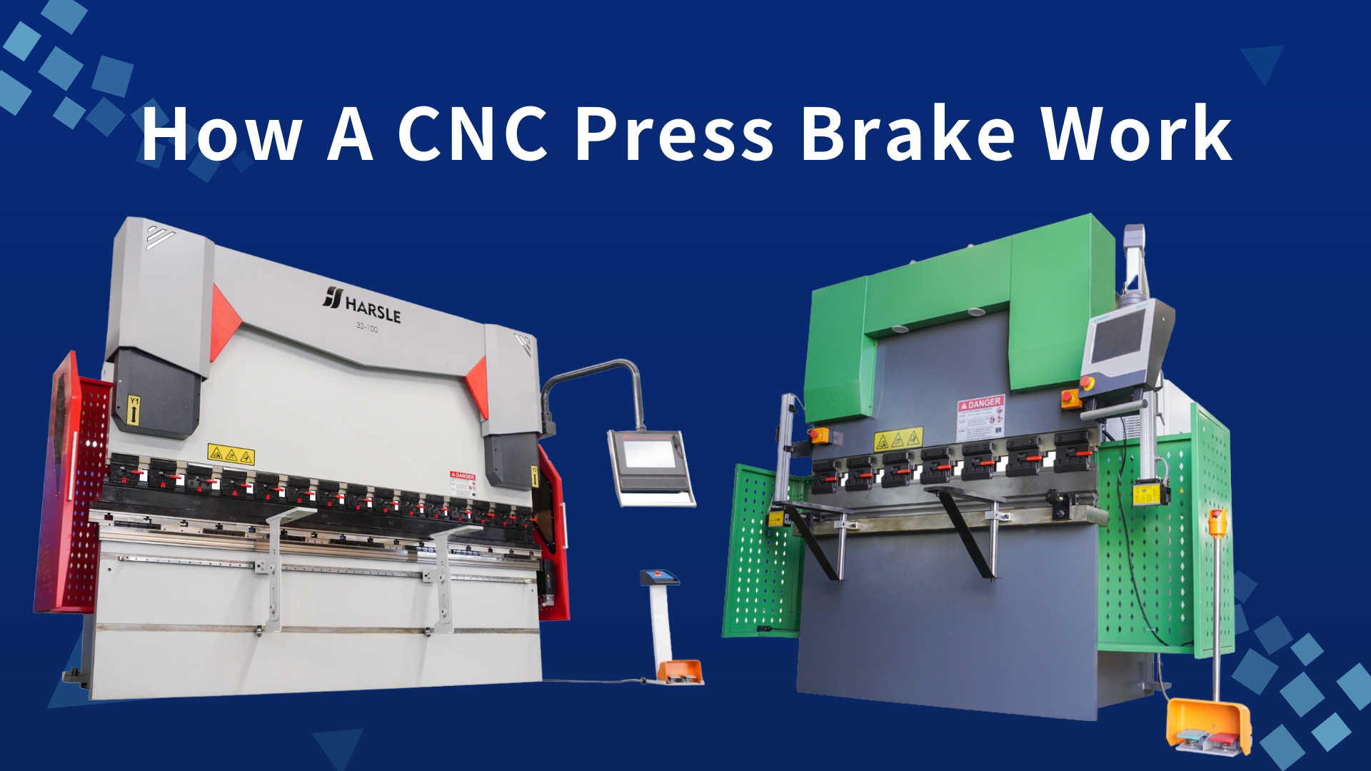 كيف تعمل آلة الفرامل الصحافة CNC