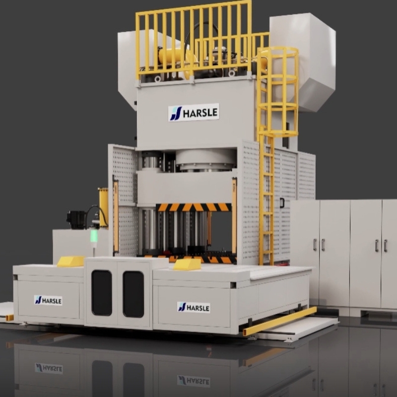 آلة الضغط الهيدروليكي 2500T مع طاولة تبادل الأدوات الأوتوماتيكية