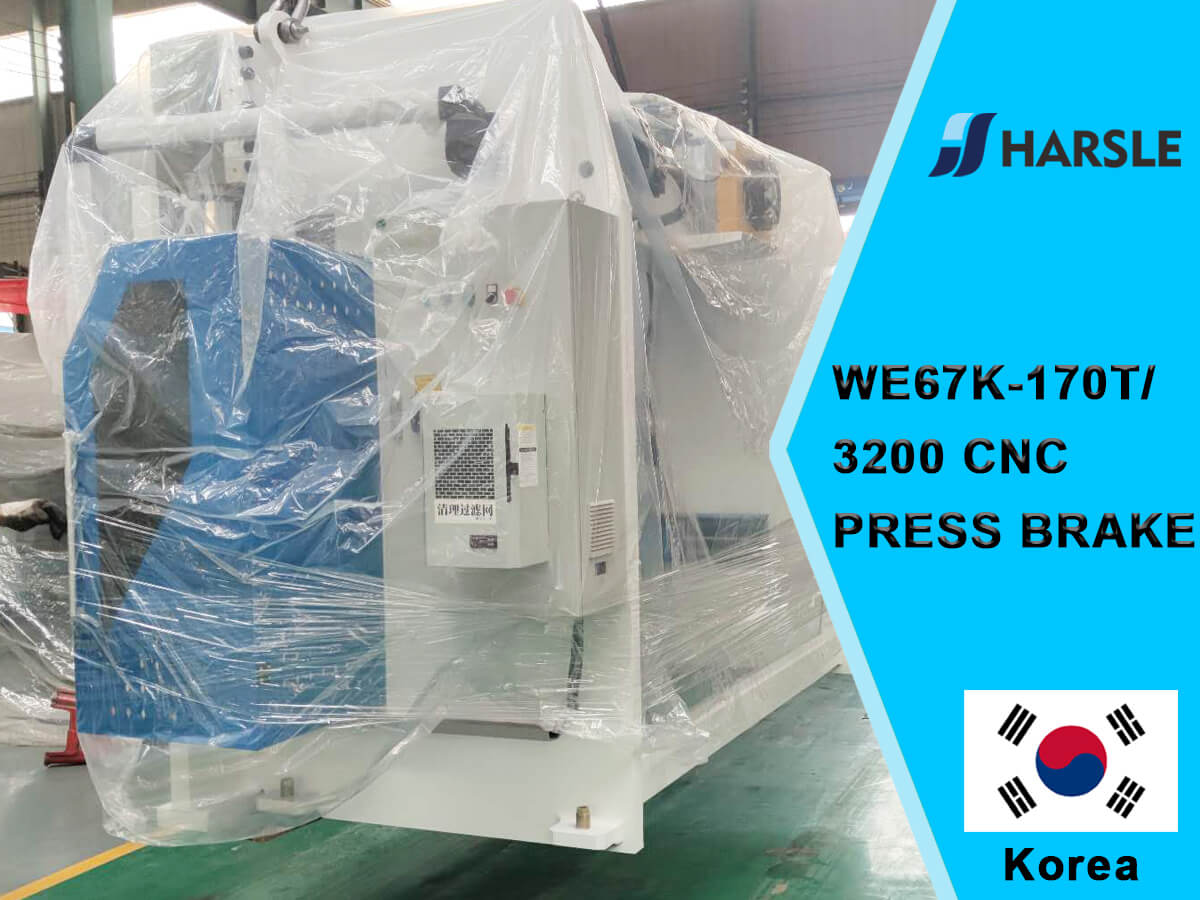 كوريا-WE67K-170T / 3200 الفرامل الصحافة CNC