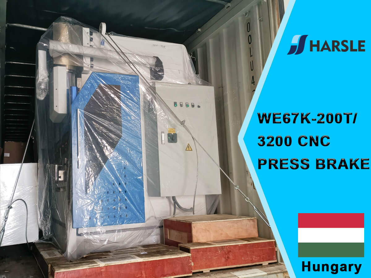 المجر-WE67K-200T / 3200 CNC الصحافة الفرامل مع نظام DA66T