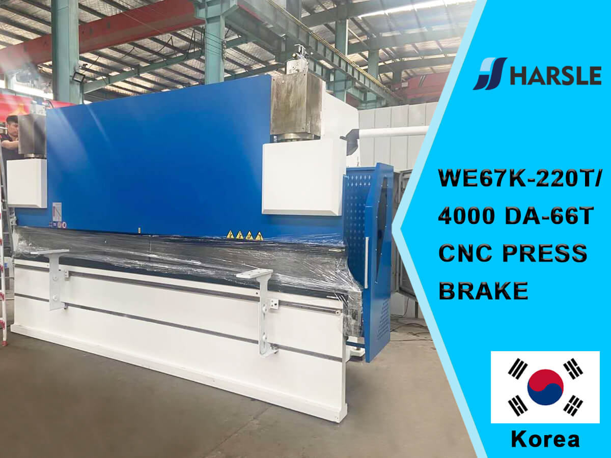 كوريا- WE67K-220T / 4000 DA66T CNC PRESS BRAKE