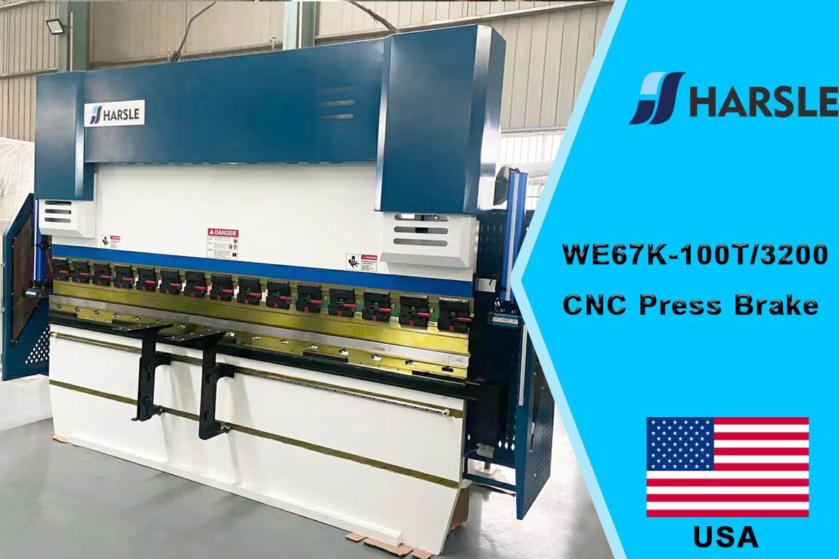 USA-WE67K-100T / 3200 CNC مكبس الضغط مع DA66T