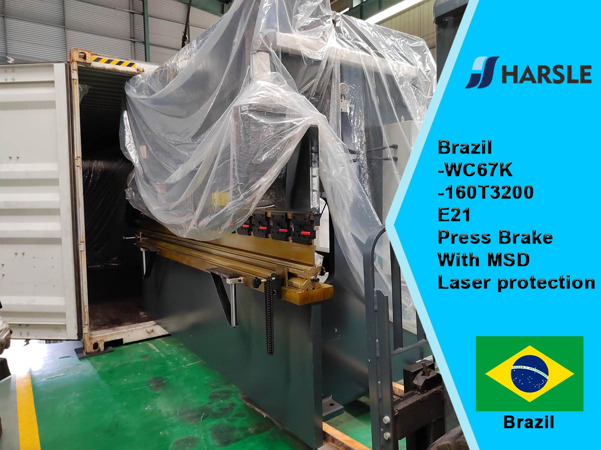 Brazil-WC67K-160T/3200 E21 اضغط على الفرامل مع حماية ليزر MSD