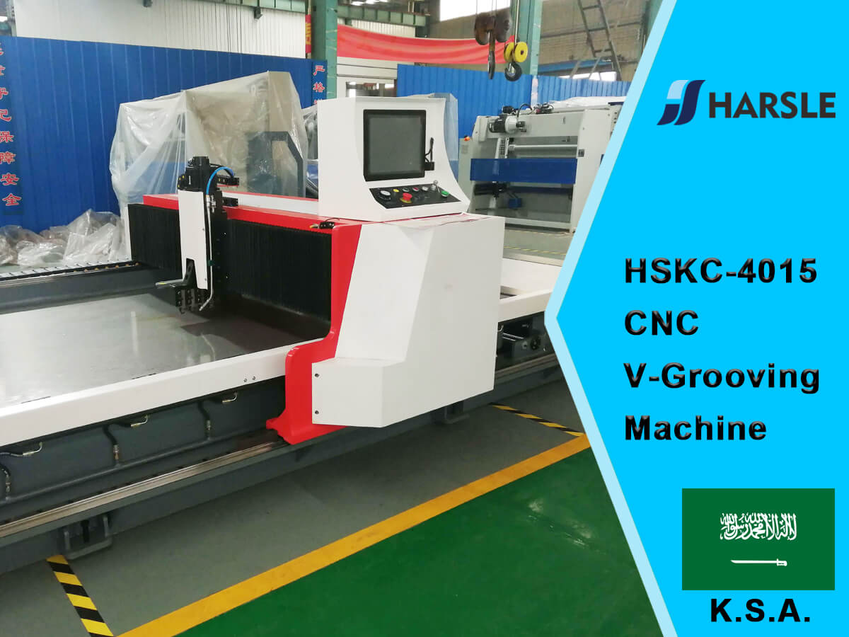 المملكة العربية السعودية - HSKC-4015 CNC V-Grooving Machine