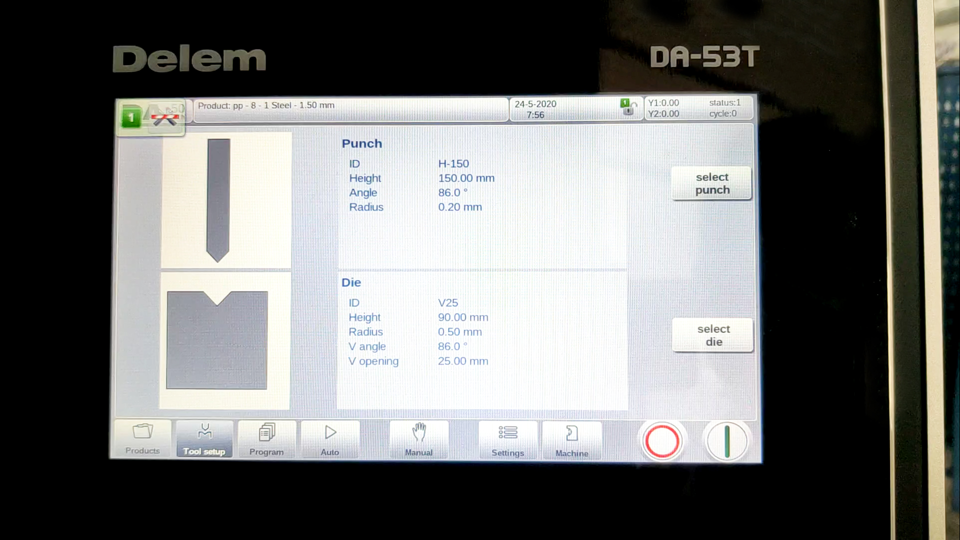 DELEM DA-53T دليل التشغيل لآلة الانحناء CNC (كلمات المرور) ، تنزيل البرامج دون اتصال