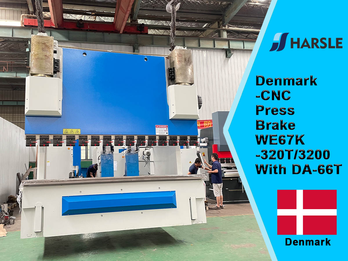 Denmark-CNC Prake Brake WE67K-320T/3200 مع DA-66T