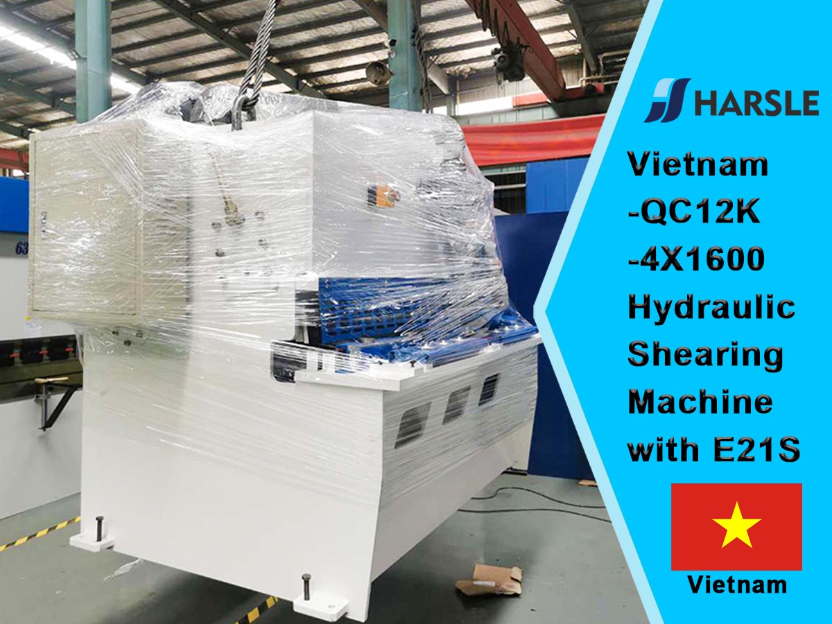 Vietnam-QC12K-4x1600 Mygering Hydraulic Machine مع E21S