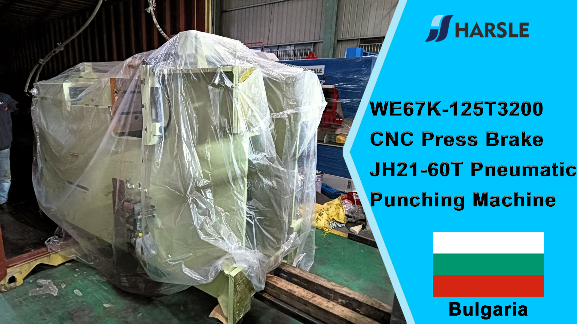 بلغاريا-WE67K-125T3200 آلة التثقيب الهوائية CNC JH21-60T