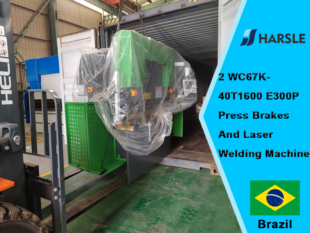 Brazil-2 WC67K-40T1600-E300P مكابح الصحافة وآلة اللحام بالليزر