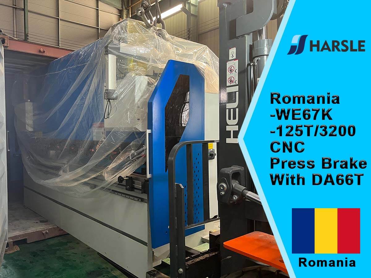 Romania-WE67K-125T/3200 CNC Prake Brake with DA66T