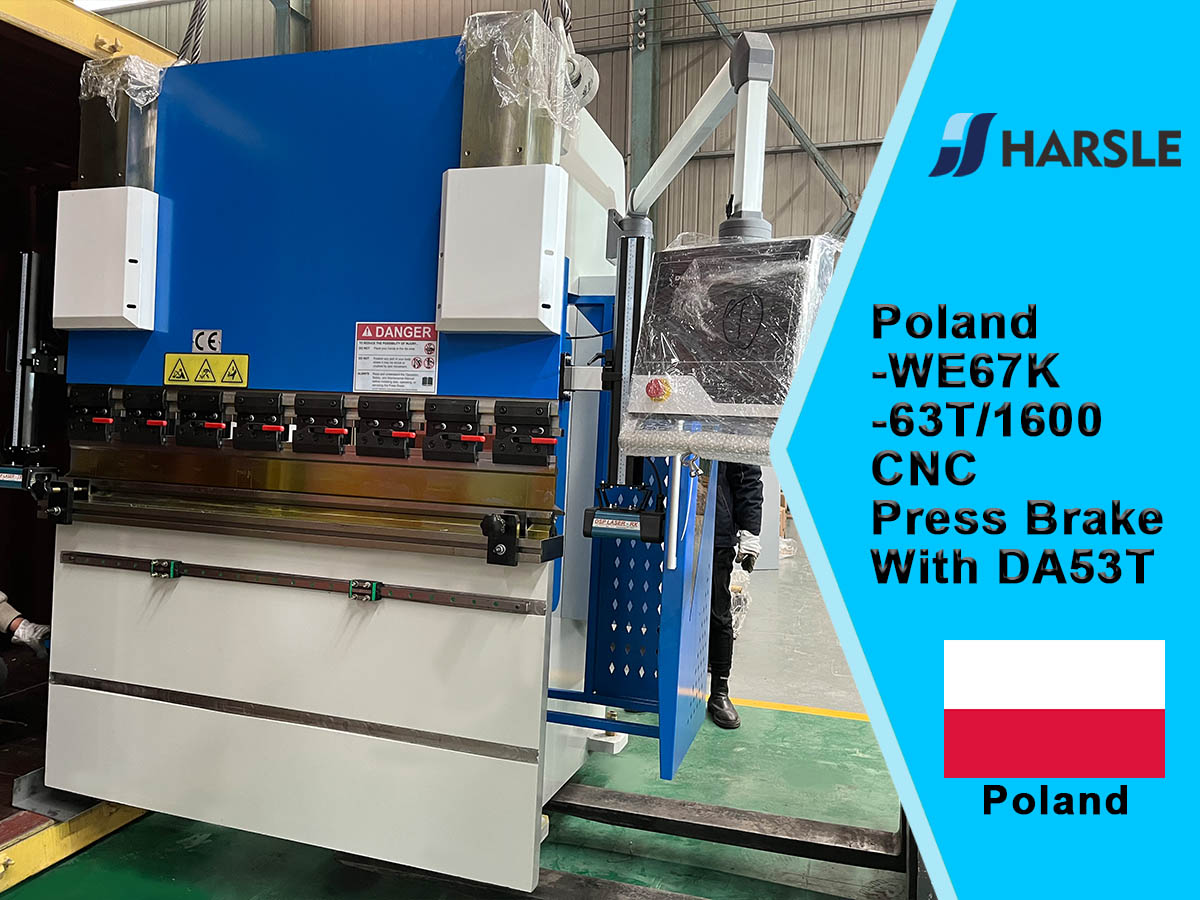 Poland-WE67K-63T/1600 CNC Prake Brake with DA53T