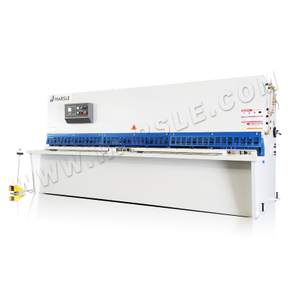 QC12K-25 * 3200 آلة القص الهيدروليكية مع E21S ، آلة القطع الهيدروليكية CNC للبيع